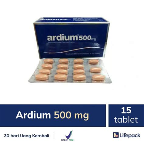 ardium 500 mg obat apa
